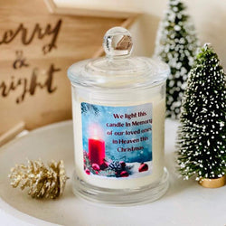 In Loving Memory Christmas Candle