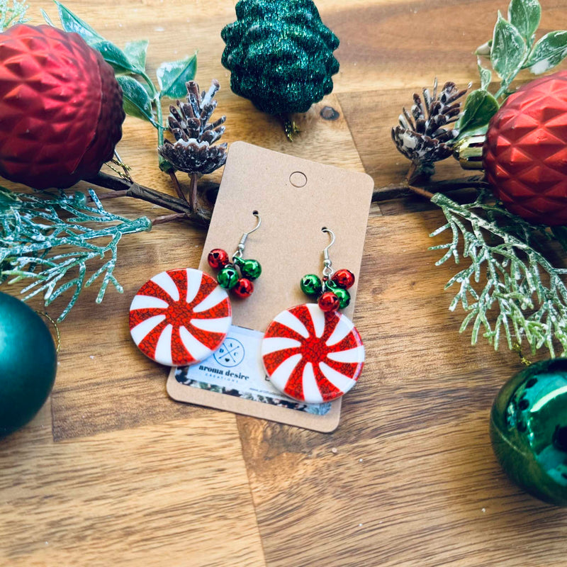 Christmas Lolly - Earrings