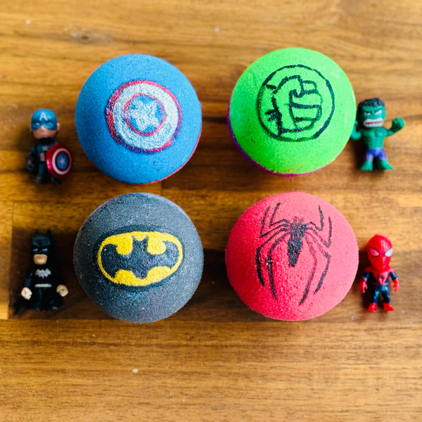 Superhero Toy Surprise Bath Bombs