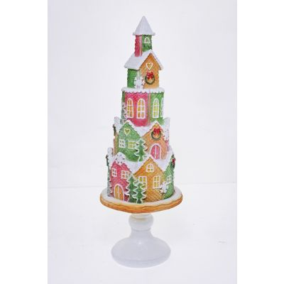 Resin LED Cake House